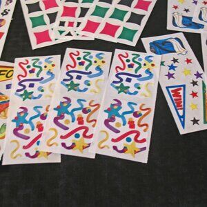 Creative Memories LotStickers, 22 studio -Sports, Backpacks, Celebrate, Food NEW